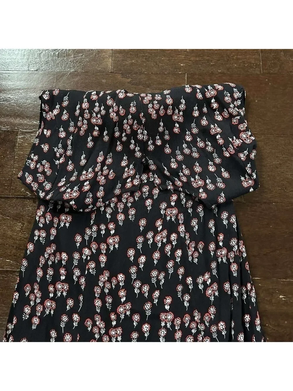 Free People-midi floral dress-size 0 new without tags